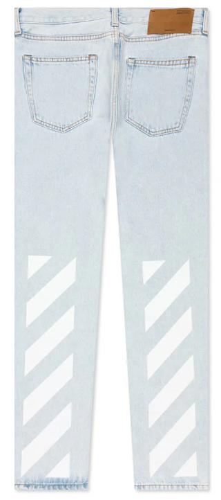 Off-White c/o Virgil Abloh Diag Tab N Arrow Slim Jeans