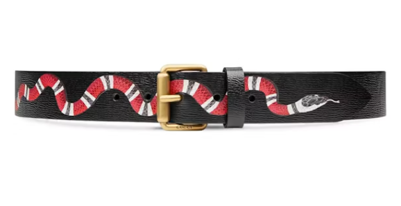 Gucci Belt Kingsnake 1.5W Black