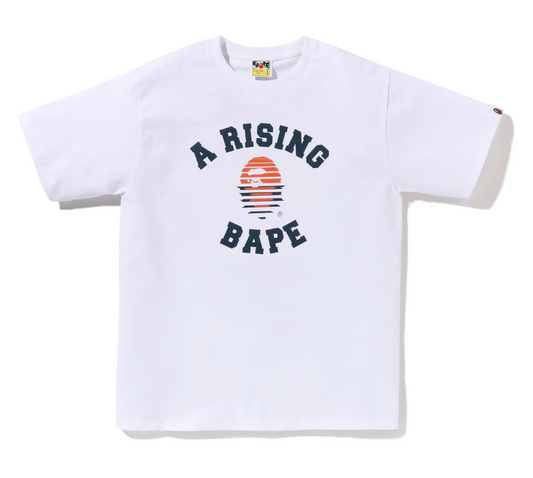 A Bathing Ape A Rising Bape Tee White