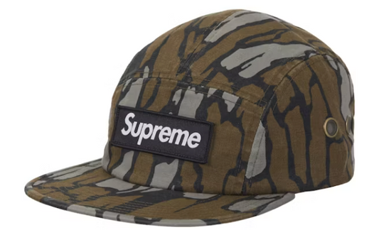 Supreme Military Camp Cap (SS25) Mossy Oak Trebark Camo