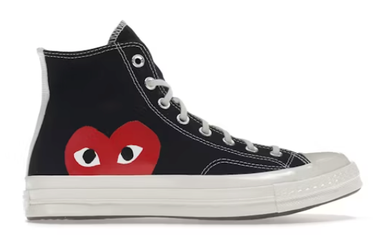 Converse Chuck Taylor All Star 70 Hi Comme des Garcons PLAY Black