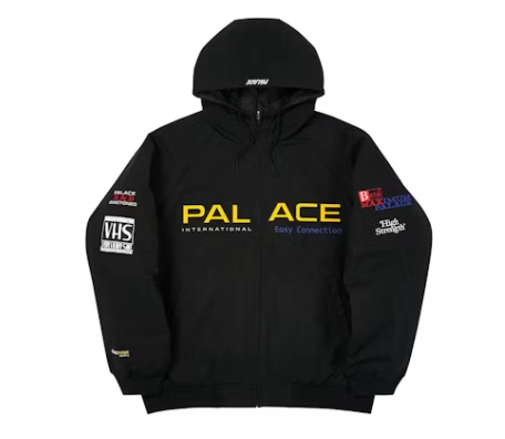 Palace One 2 One Reversible Jacket Black