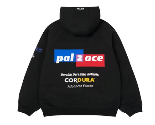 Palace One 2 One Reversible Jacket Black