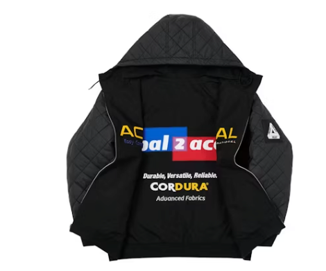 Palace One 2 One Reversible Jacket Black