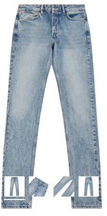 Ksubi Van Winkle Nu Heritage Denim Blue