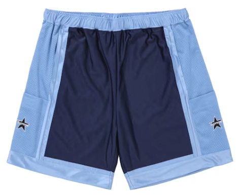 Supreme Side Pocket Basketball Short Blue