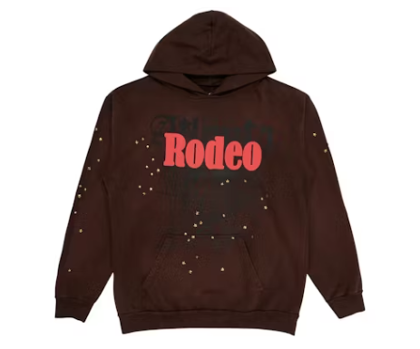 Travis Scott Cactus Jack Sp5der Days Before Rodeo Hoodie Brown