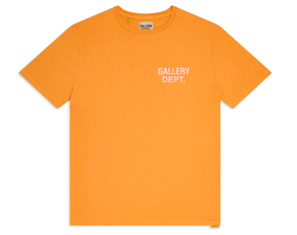 Gallery Dept Souvenir Tee Bright Orange