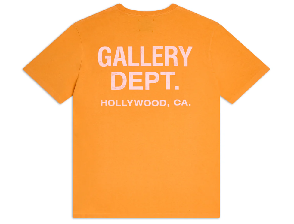 Gallery Dept Souvenir Tee Bright Orange