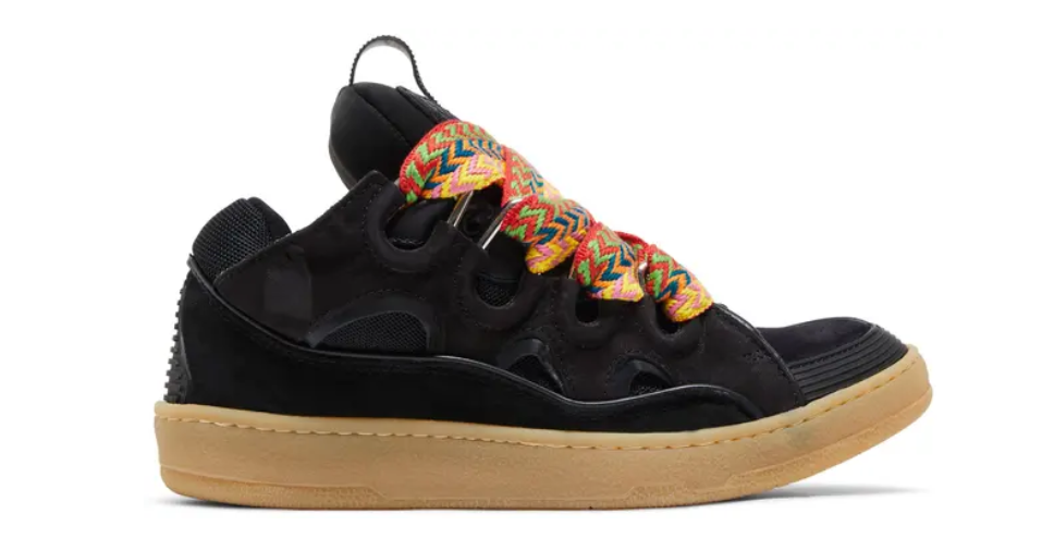 Lanvin Leather Curb Black