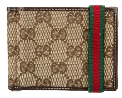 Gucci GG Bi-Fold Canvas Wallet