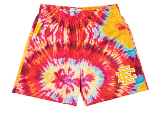 Eric Emanuel EE Basic Short Tie Dye/Yellow