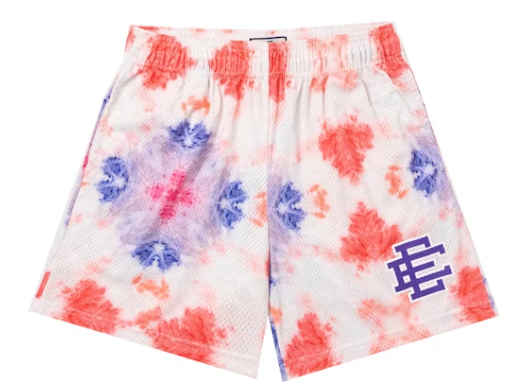 Eric Emanuel EE Basic Short Tie Dye/Purple