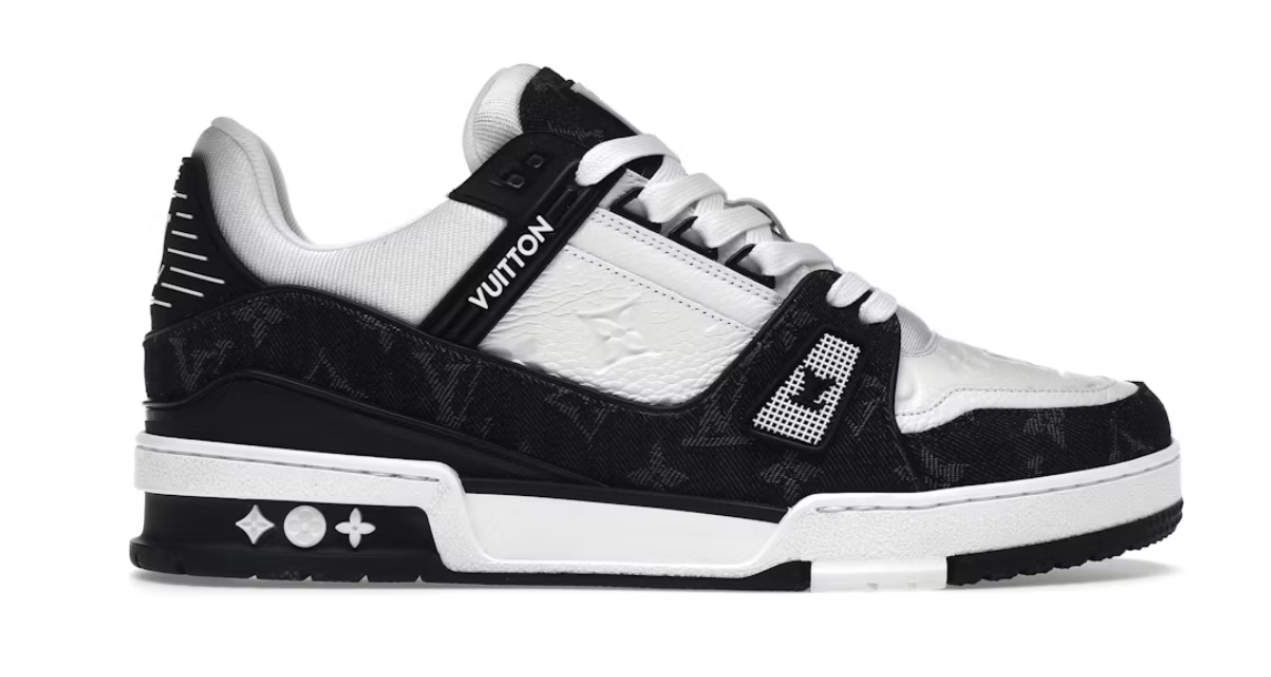 Louis Vuitton LV Trainer White Black