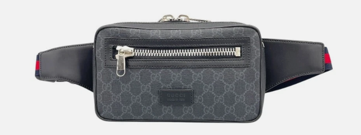 Gucci GG Supreme Belt Bag Black
