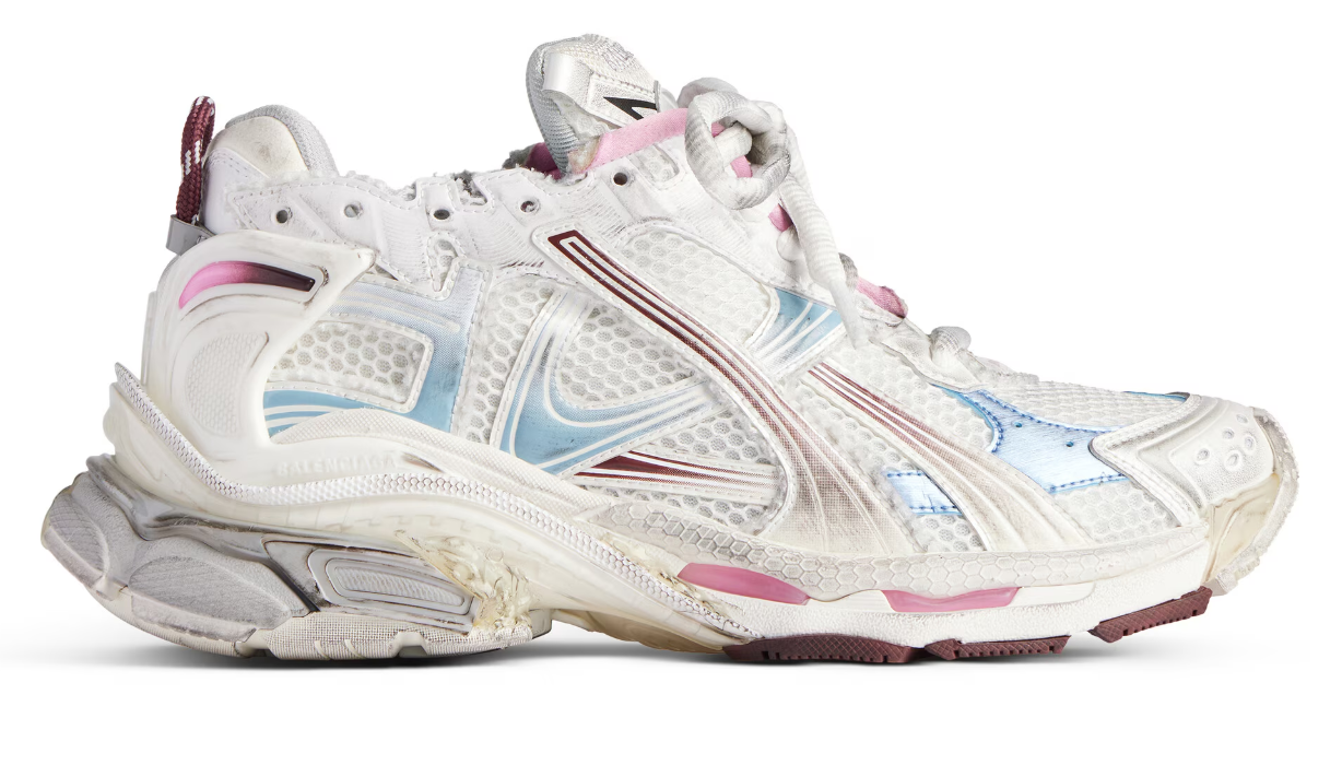 Balenciaga Runner Gradient White Pink Blue Multi