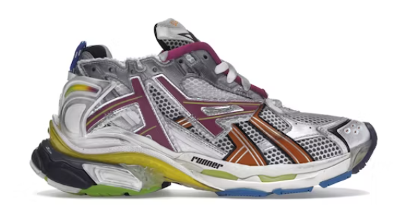Balenciaga Runner Sneaker Grey Multi-Color