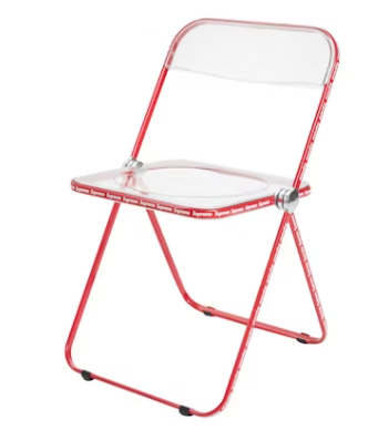 Supreme Anonima Castelli Plia Chair Red
