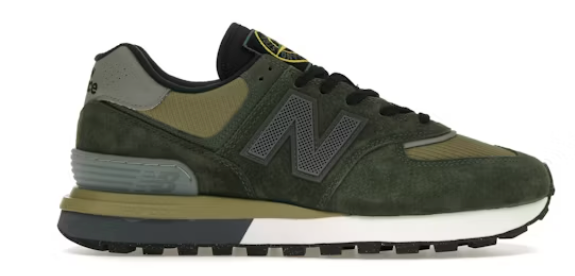 New Balance 574 Legacy Stone Island Dark Green