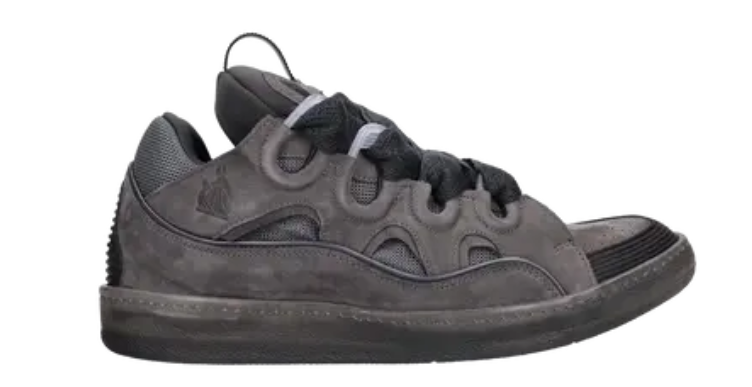 Lanvin Curb Sneakers Dark Grey