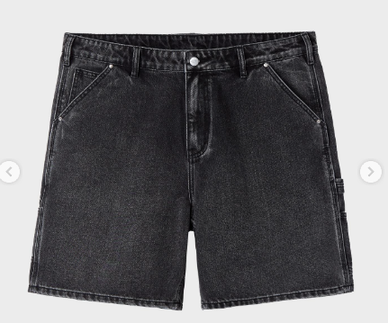 Happy Memories Don’t Die HMDD H-Star Jean Shorts Black Wash