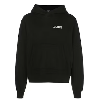Amiri Banana Tree Hoodie Black