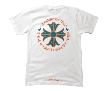 Chrome Hearts Miami Art Basel Exclusive T-shirt White/Green/Orange
