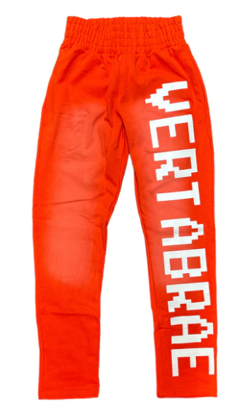 Vertabrae Logo Sweatpants Orange