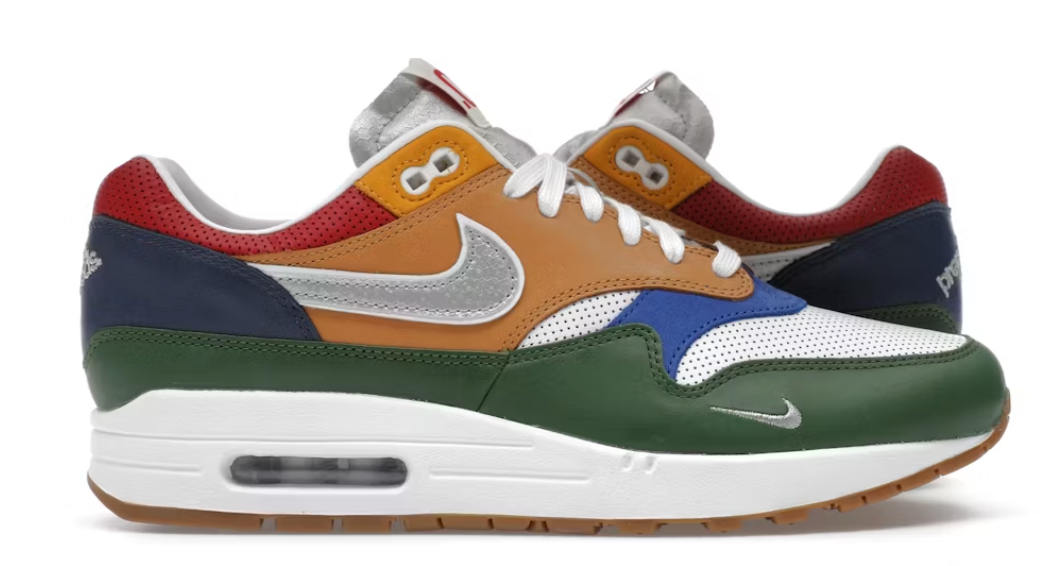 Nike Air Max 1 Premium Goods White Forest Green