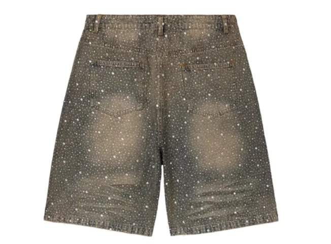 Vale Forever Rainstorm Jorts Mid Wash