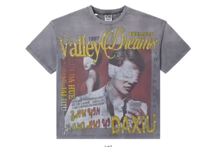 Vale Forever Charcoal Casino Tee Grey