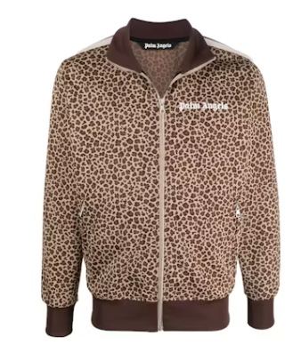 Palm Angels Leopard Print Track Jacket