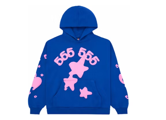 Sp5der Beluga Hoodie Blue