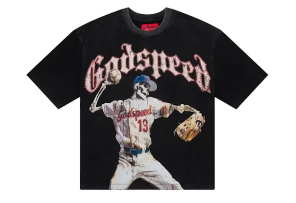 Godspeed Strike Out T-Shirt Black