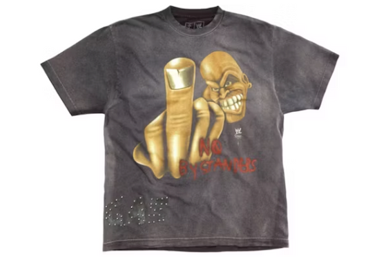 Travis Scott x WWE No Bystanders Stone Cold Steve Austin Tee Black