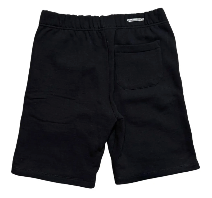 Chrome Hearts Triple Cross Hollywood Embroidered Shorts Black