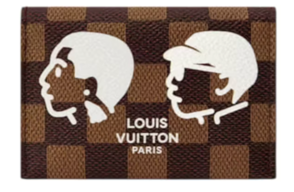 Louis Vuitton x Nigo Slim Card Holder Brown