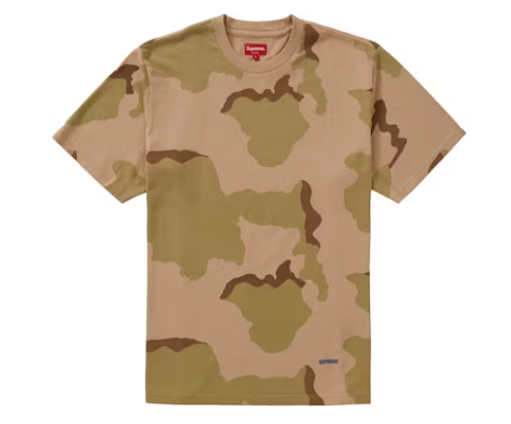 Supreme University S/S Top Desert Camo