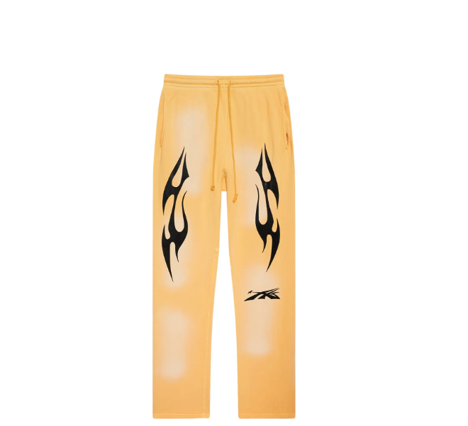 Hellstar Sports Sweatpants Yellow