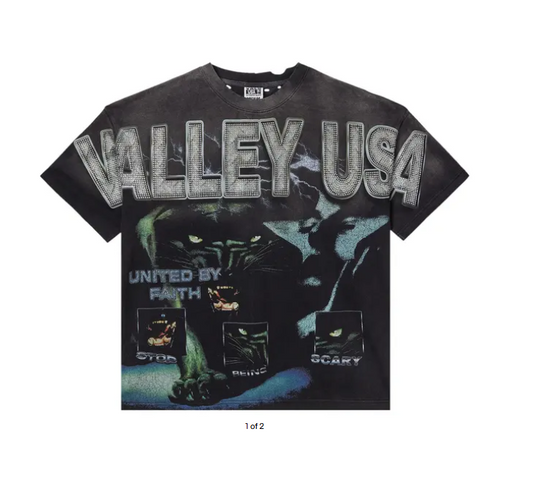Vale Forever Faith Bling Tee Black