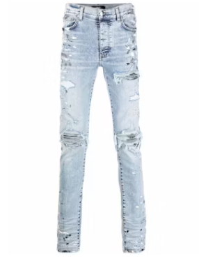 Amiri MX1 Painter Jeans Blue