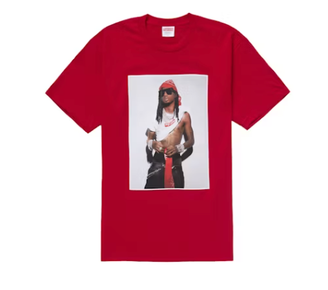 Supreme Playboi Carti Tee Red