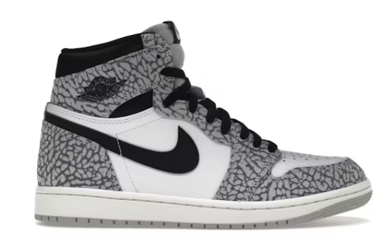 Jordan 1 Retro High OG White Cement
