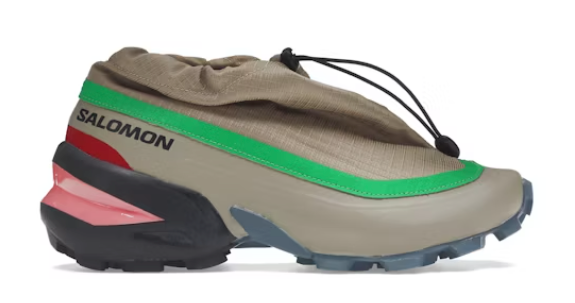 Salomon Cross Low Drawstring MM6 Maison Margiela Kelp Vintage Khaki Bright Green