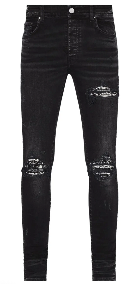 Amiri Boucle MX1 Jeans Aged Black