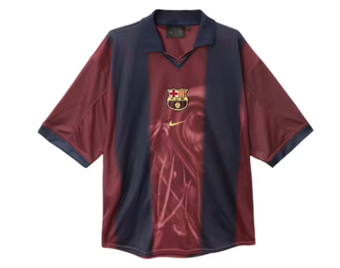 Travis Scott x Nike x FC Barcelona Retro 2000/01 Home Skeleton Jersey Multicolor