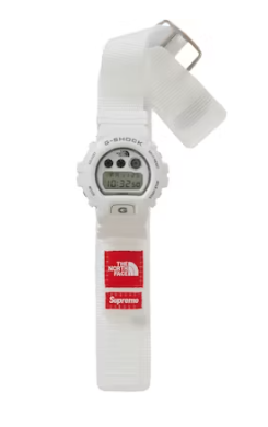 Supreme The North Face G-SHOCK Watch White