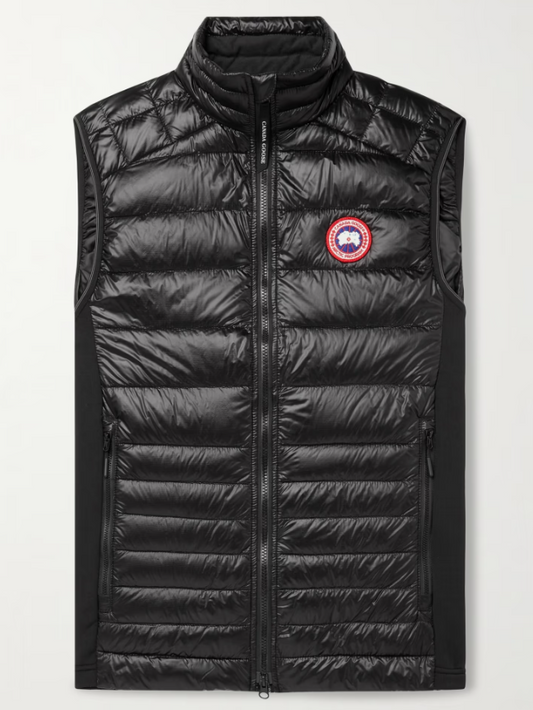 Canada Goose Hybridge Lite Slim Fit Quilted Shell Down Vest Black