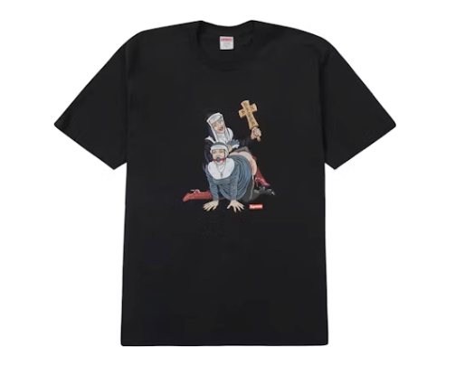 Supreme Nuns Tee Black