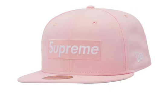 Supreme Champions Box Logo New Era Pink
